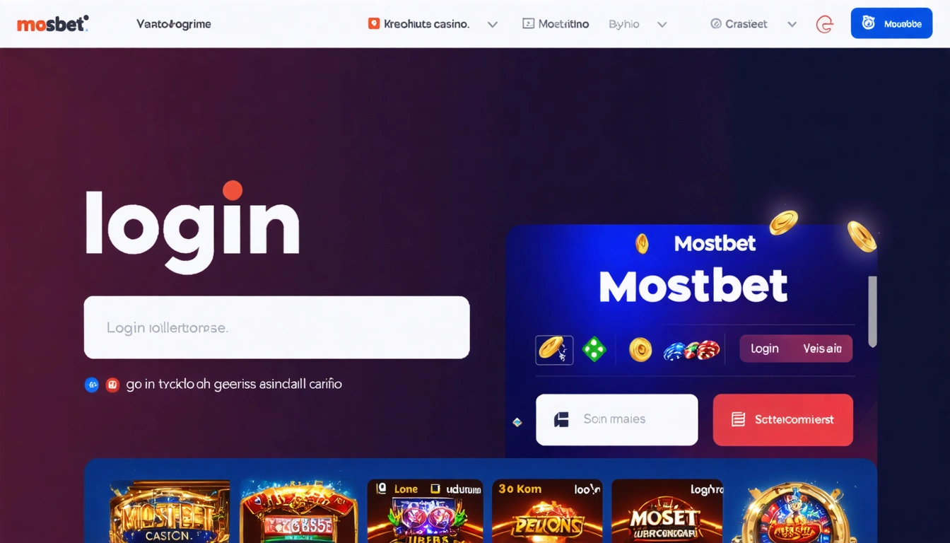 login Mostbet